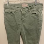 Free People Womens Jeans Size 29 30” Sage Green 61855-16515125 Distressed 30x26 Photo 1