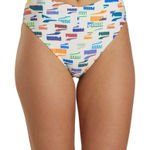 Puma  Women's Multicolor High Cut Bikini Swim Bottoms Size Medium NEW NWOT Photo 0