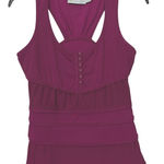 Adidas by Stella McCartney Magenta Ribbed Racerback Tank Top Size Small Purple Photo 0