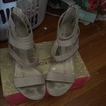 American Rag Elegant Beige Strappy Heels Photo 0