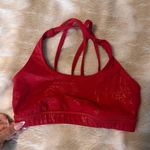 Lululemon Athletica Vibrant Red Sports Bra Photo 0