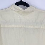 Denim Forum Unisex Light Yellow‎ Short Sleeve Button Photo 7