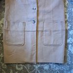 Context ExclusivelyLord & Taylor Women's Size M Camel Coat Wool Blend Button Up Tan Photo 7