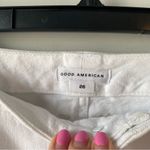 Good American  Good Legs Straight Leg Jeans White 26 Photo 5