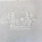 Altar'd State NWT Altar’d State White Corina Eyelet Crop Top size Small Photo 1