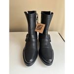 Harley Davidson Women's Jerilyn Double Buckle Motorcycle Boot D84754 Size 9.5 Black Photo 4