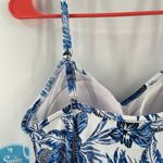 SWIM SOLUTIONS Swimsuit Dress Size 18 Swimdress NWT Blue Empire Floral One Piece Photo 10