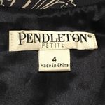 Pendleton  navy floral tank dress size‎ petite 4 Photo 6