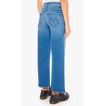 Mother Denim The Dodger Ankle High Rise Wide Leg Plus Size Cropped Jeans Blue 33 Photo 13