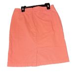 Talbots  Pencil Skirt Pink Womens Size 2P Straight Lined Knee Length‎ Office Zip Photo 1