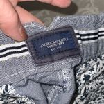 American Eagle  Blue Cotton Mid Rise 3.5” Inseam Pockets Size 2 Like New Photo 12