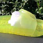 Karl Lagerfeld  Twila Sandals Zest Neon Yellow Women's Size 5 New With Box Photo 7