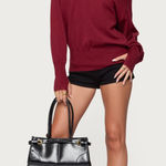 Edikted  Off-The-Shoulder Sweater Photo 0