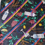 Nicole Miller Vintage 90s '91 Absolut Vodka Silk Scarf Square Alcohol Colorful Photo 3
