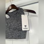 Wearwolf Stretch Racerback Lightweight Sports Bra Grey S NWT Photo 2