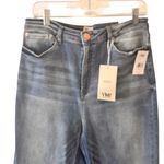 Ymi Size 17/30 Womens Distressed Light Wash Straight Leg Jeans NWT Photo 4