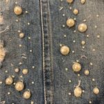 ZARA Trafaluc Collection Distressed Denim Jean Skirt Size M Photo 5
