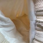 SWEATER TOTE SHOULDER BAG FEELS LIKE A SWEATER AND IT IS LINED BRAND NEW White Photo 5
