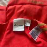 Adidas  Ivy Park Red Crop Top with Bold Style Photo 5