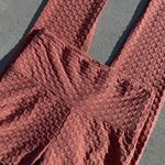 Forever 21 Nude Pink Honeycomb High Waist Workout Leggings Photo 2