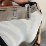 Queen B Maternity Animal Print Midi Dress Tan Black Size‎ 16 Short Sleeve Zip Size undefined Photo 2