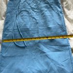 ZARA : Elegant Blue Strapless Dress Photo 4