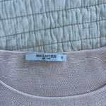 MM. LAFLEUR Pink Tencel Blend Long Sleeve Pullover Sweater Size Medium Photo 3