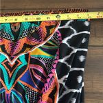 Trina Turk  Colorful Strapless Ikat Print Wide Leg Jumpsuit Size Small Photo 10