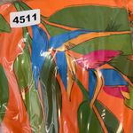 Farm Rio  Orange Fresh Macaws‎ Print Belted Romper Size small Photo 6