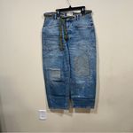Free People NWT We The Free Moxie Pull-On Barrel Jeans size 27  Photo 7