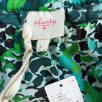 Anthropologie NWT  Plenty Tracy Reese Peasant Romper Green Python Large Rtl. $228 Photo 7