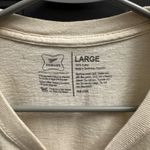 Miller High Life graphic cropped top Tan Size L Photo 1