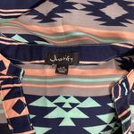 Justify Aztec Patterned Knee Length Dress Size Large Photo 2