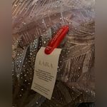 LARA High Neck Sheer Long Sleeve Embellished Gown Pink Size 6 Photo 11