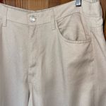 ZARA ✨ Baggy Shimmer Wide Leg High Rise Khaki Pants ~ Size 10 🍄 Photo 2