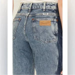 Wrangler NWT  Westward 626 Bootcut Jeans Two Tone Side Stripe Acid Size 24 / 34 Photo 3