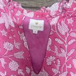 J Marie Emilia Rose ruffle‎ tier dress size small Pink Photo 2