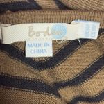 Boden Size 10 Brown Striped Wool Cotton Knit Sweater Dress Photo 1