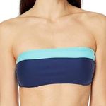 Splendid In the Groove Bandeau Bikini Bra Top Groove Navy Medium NEW Photo 0