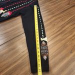 Westbound Vintage  hong kong Blinged out embroidered wool Christmas Sweater med Photo 8