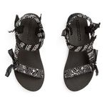 ARIZONA LOVE Bandana Trekky Sandals size 42/ US 12 Black Photo 0