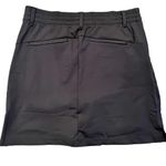Lands' End NWT  Womens Skirt Skort Sz 12 Black Above Knee Active Wear Undershorts Photo 1