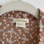 Shoshanna Neutral Tan Eyelet Mini Dress Photo 12