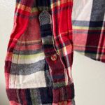 Mossimo Supply Co Red & White Collared Flannel Photo 5
