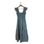 Hill House Ellie Nap Dress in Trailing Vine Blue Size XS Photo 3