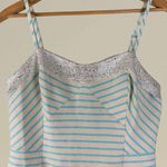 Lilly Pulitzer  Remi Dress Blue Horizon Bayview Stripe Metallic Removable Strap 8 Photo 3