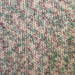 Gap Crew Neck Puff Sleeve Soft Cotton Blend Purple Marle Teal Sweater Pullover M Photo 3