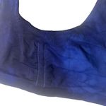 Athleta  Soulful Tie Dye Bra Color-Dress Blue Size Medium Photo 3