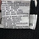 Vintage Winter Sweater Vest BP Design Women's Size Medium Toboggans & Gloves Black Photo 6