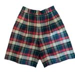 Talbots Tartan Plaid Bermuda Culotte Shorts Size 6 Photo 0